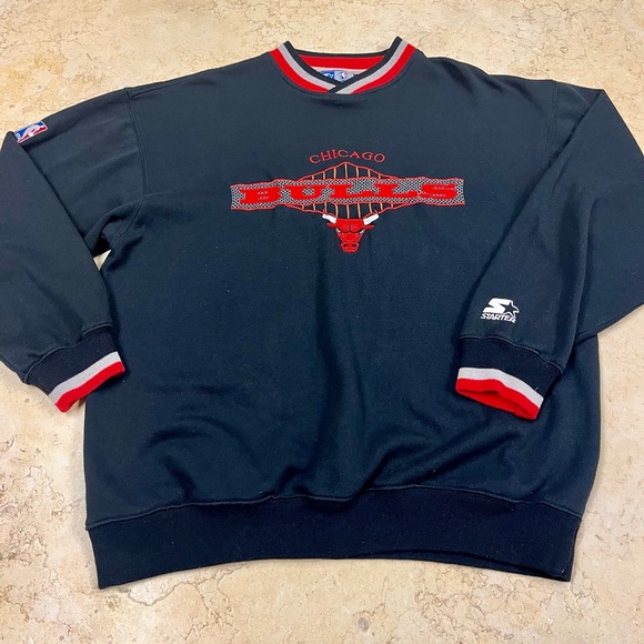 Starter Chicago Bulls crewneck vintage - Picture 1 of 7